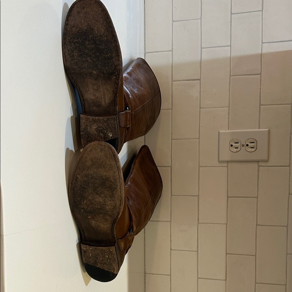 Frye Brown Heeled Boots - Picture 10 of 12